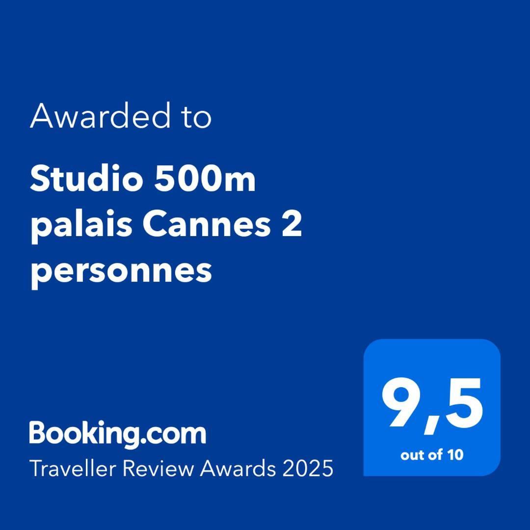 Studio 500M Palais Cannes 2 Personnes Eksteriør billede